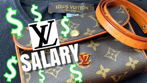 how much does a team manager make at louis vuitton|louis vuitton employee pay.